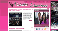 Desktop Screenshot of natalieinterviews.com