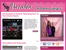 Tablet Screenshot of natalieinterviews.com